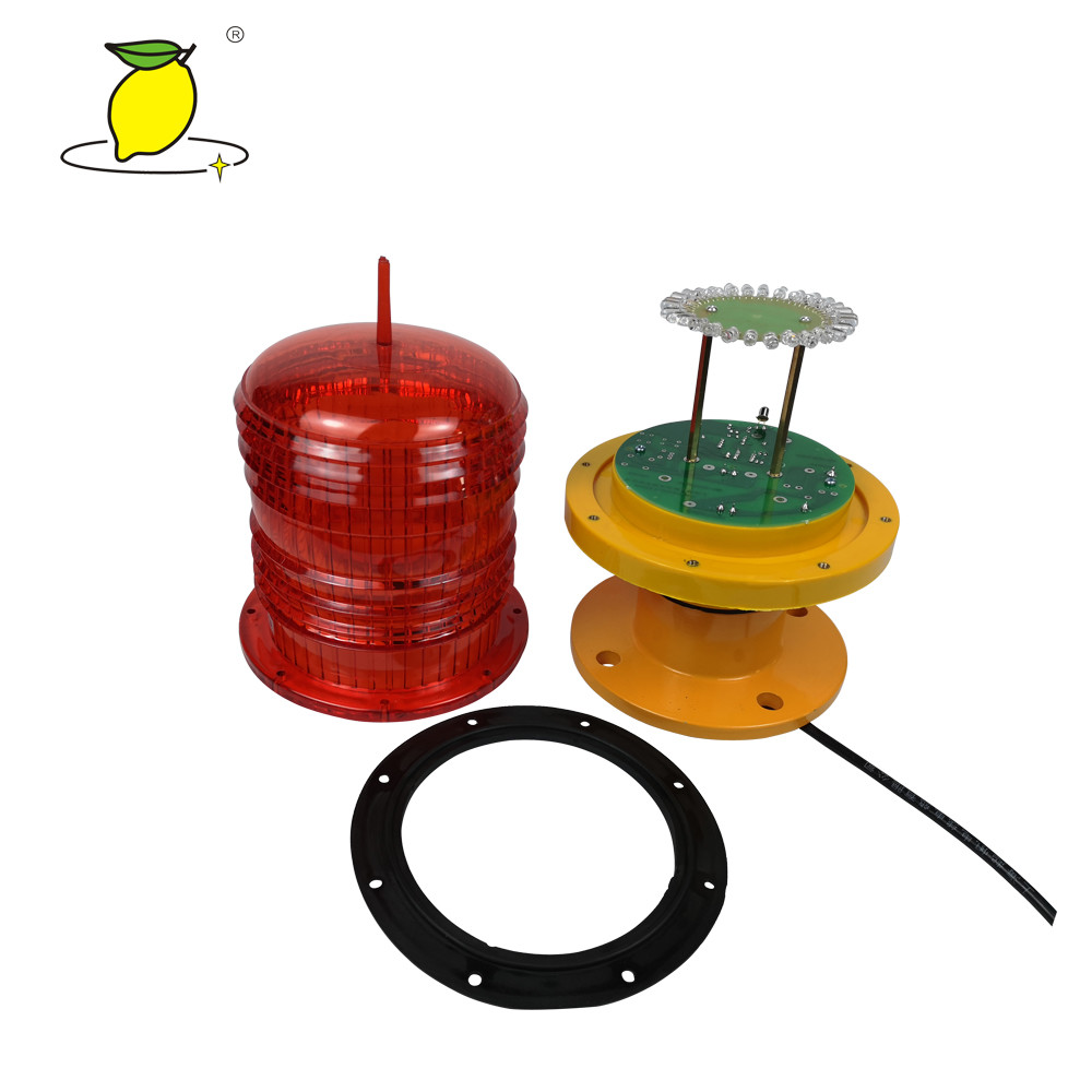 Professional Aviation Obstruction Light With Steady Burning / Flash Pattern