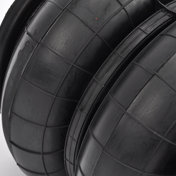 HF100/166-2 Air Spring Bellows 100mm Dia M8 Double Convoluted Air Bag