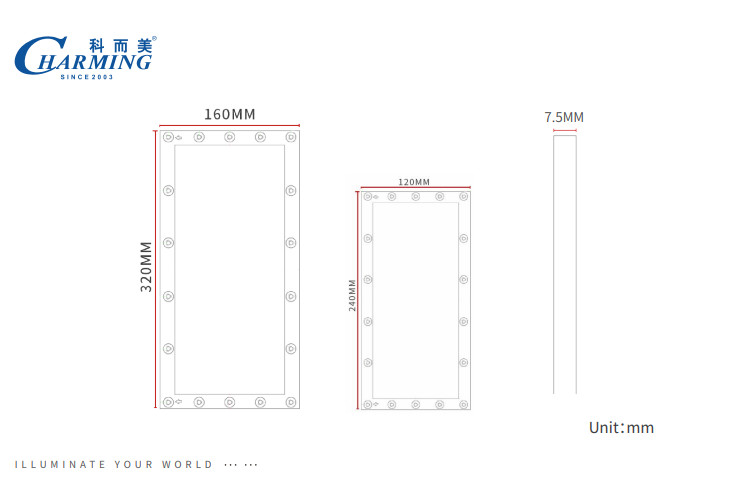 High Performance P2.5/P3Led Soft Module Indoor screen IP40 240*120MM/320*160MM For indoor advertising