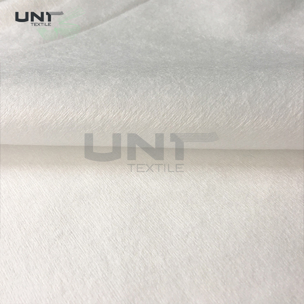 Wide White Smooth Spunlace Nonwoven Fabric For Diapers 1.6m - 2.4m Width