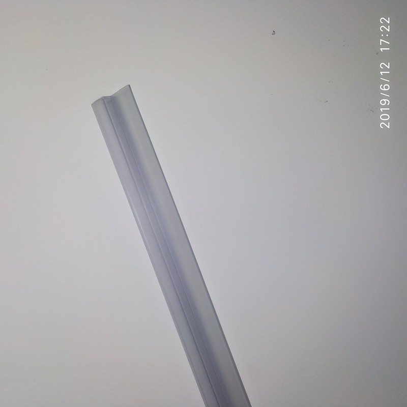 6-12MM Transparent PVC Shower Room Sealing Waterproof Bathroom Seal Strip for Glass Door