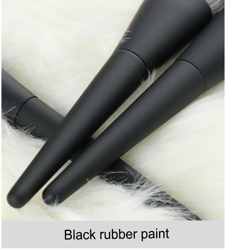 10pcs Premium Cosmetic Makeup Brush Set Cruelty Free Microcrystalline Hair Rubber Oil Processing
