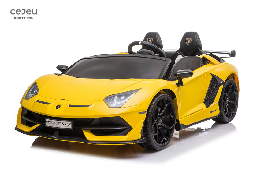 SVJ Licensed Kids Car Low Speed Lamborghini 12v Ride On 3 Year Old