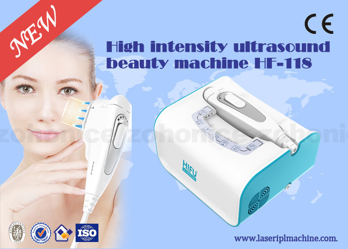 3 Cartridge Portable Hifu Device Anti Wrinkle Skin Lifting And Tightening