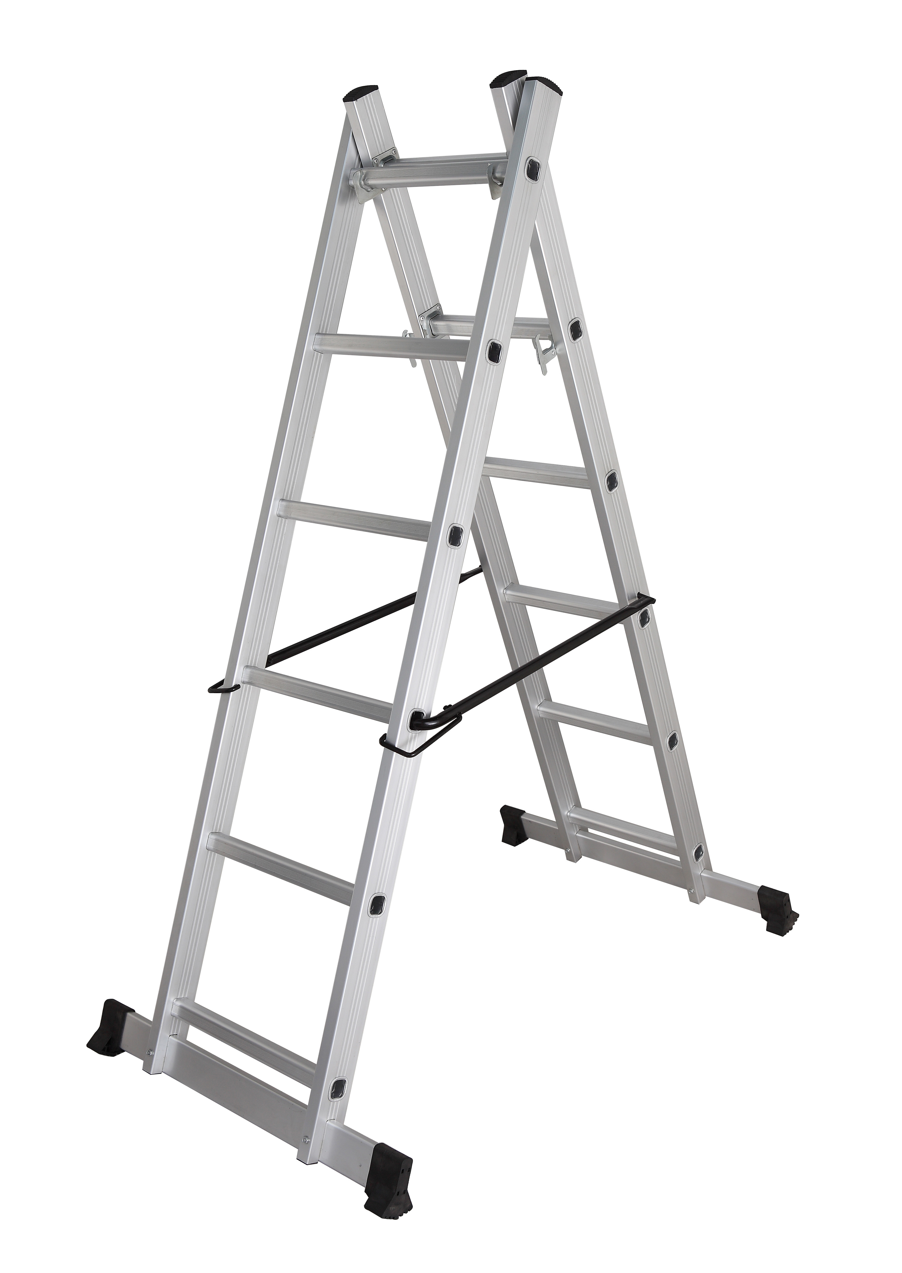 2x6 Extension Aluminum Scaffold Tower With One Plank Non Marring Feet
