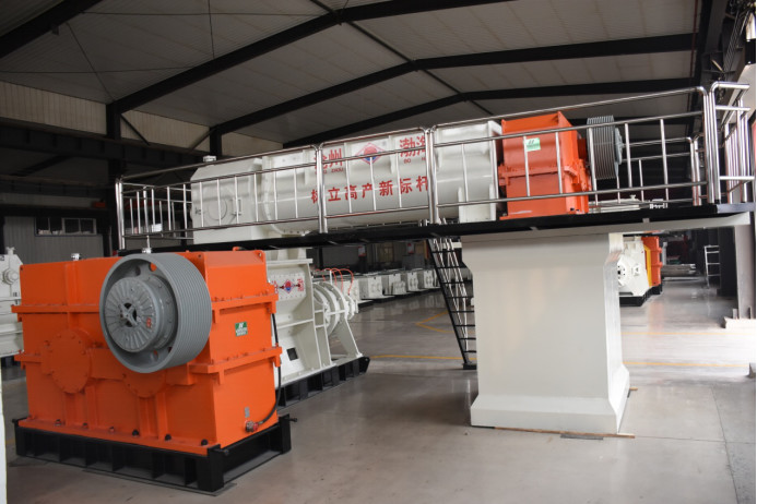 JKY-90K Vacuum Extruder Red Sintered Auto Brick Making Machine