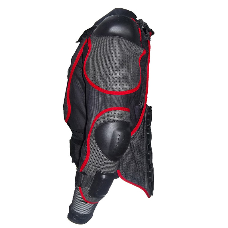 Full Body Motorcycle Armor Motocross Armor racing body protector motorcycle red black color M L XL XXL XXXL size
