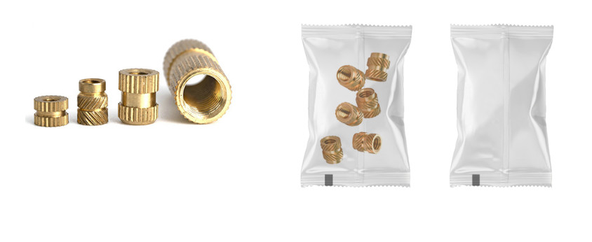 3KW Automatic Packing Wrapping Machine Mechanical Parts PE Film