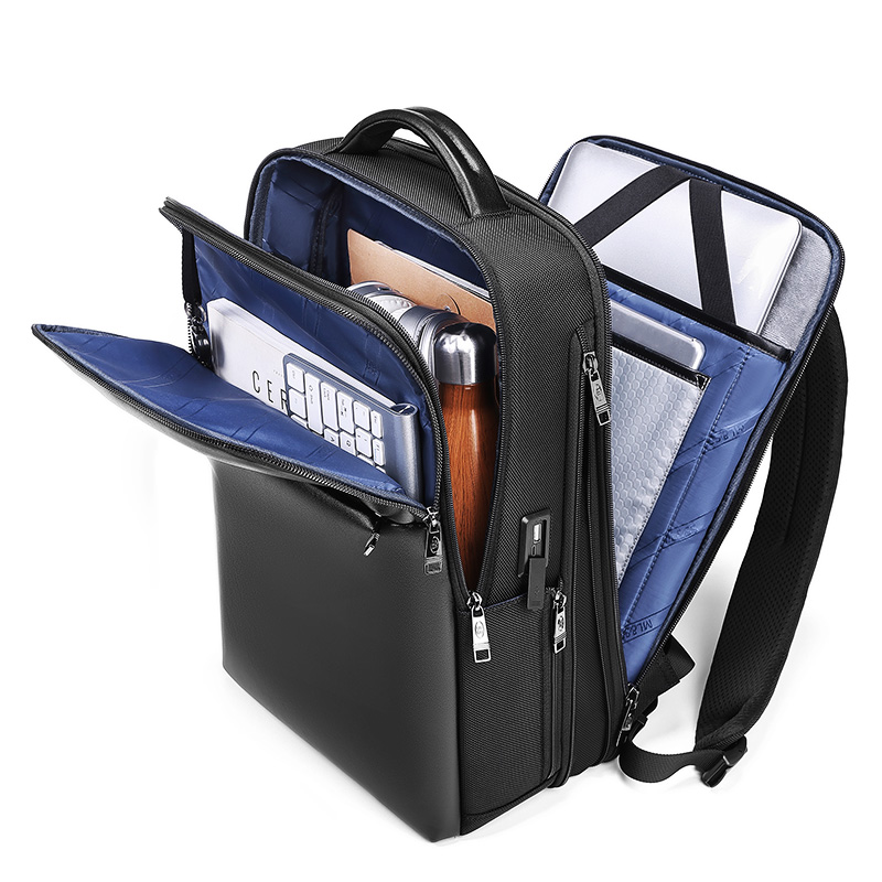 High quality business waterproof usb charging 15.6 inch laptop bag men backpack