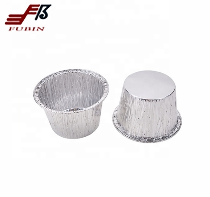 Disposable alu alu foil baked containers food delivery packing foil lid
