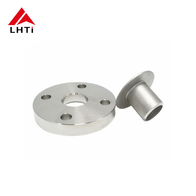 NC Machined BL RF Titanium Pipe Blind Flange With Raised Face In Grades Gr2, Gr7, And Gr12