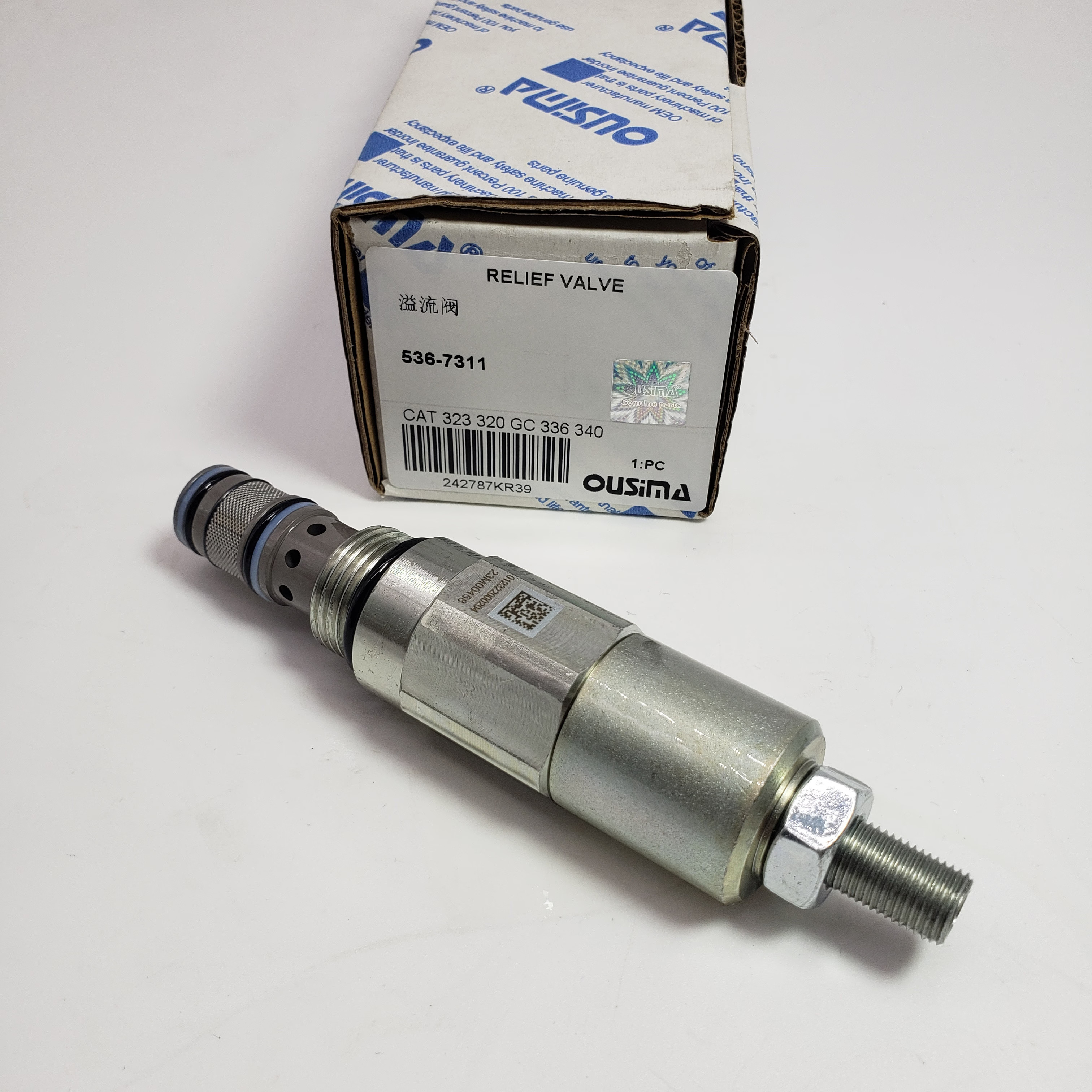 Relief Valve 536-7311 For CAT 323 320GC 336 340