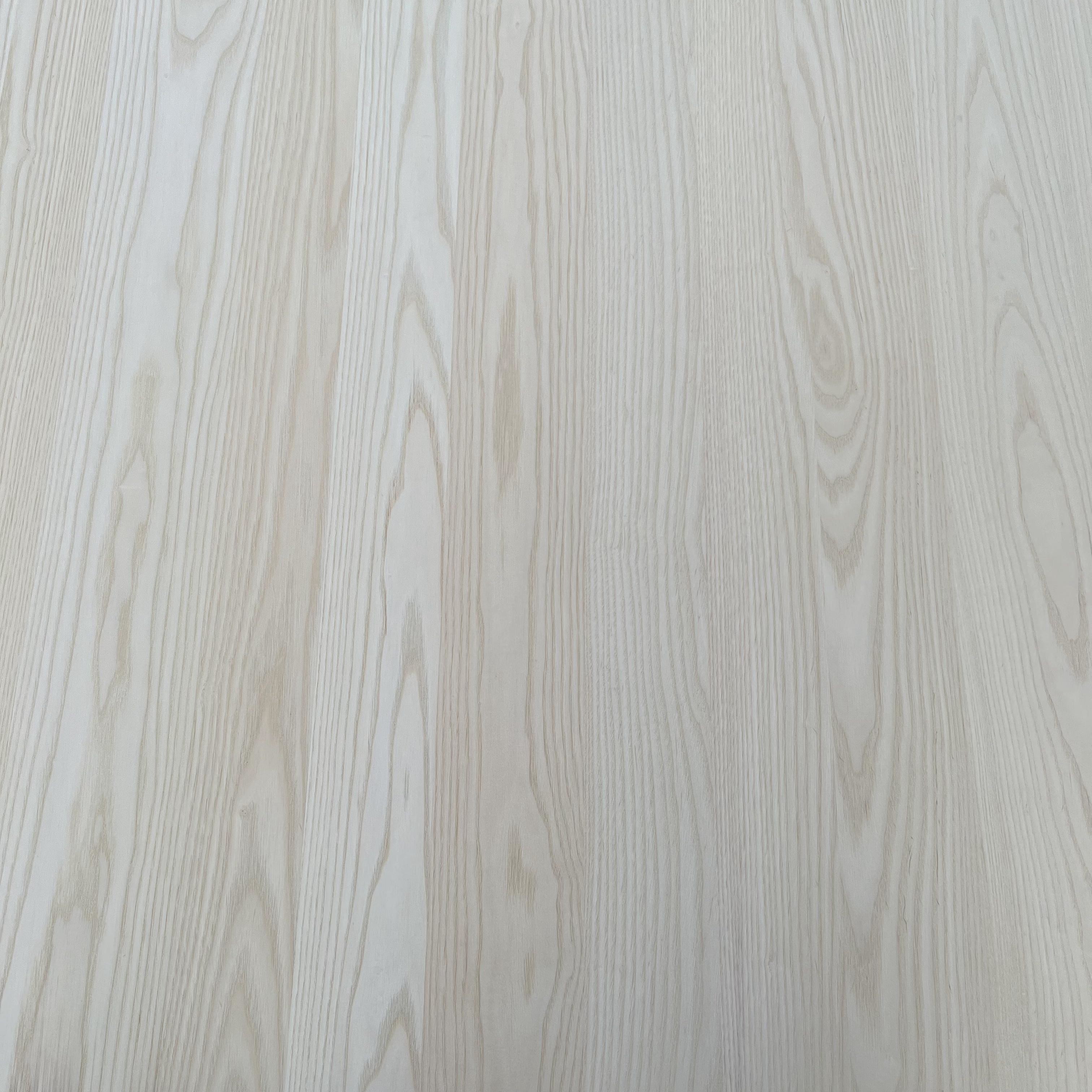 White Natural White Ash Mountain Grain Wood Veneer Grade A/AA，100-195cm*0.45mm