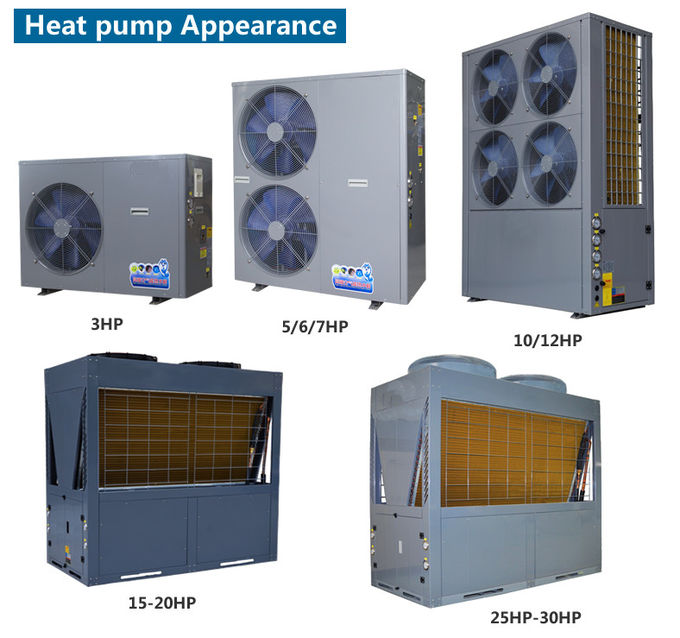 Flexible Floor Heating Heat Pump Copeland Scroll Compressor OEM Service