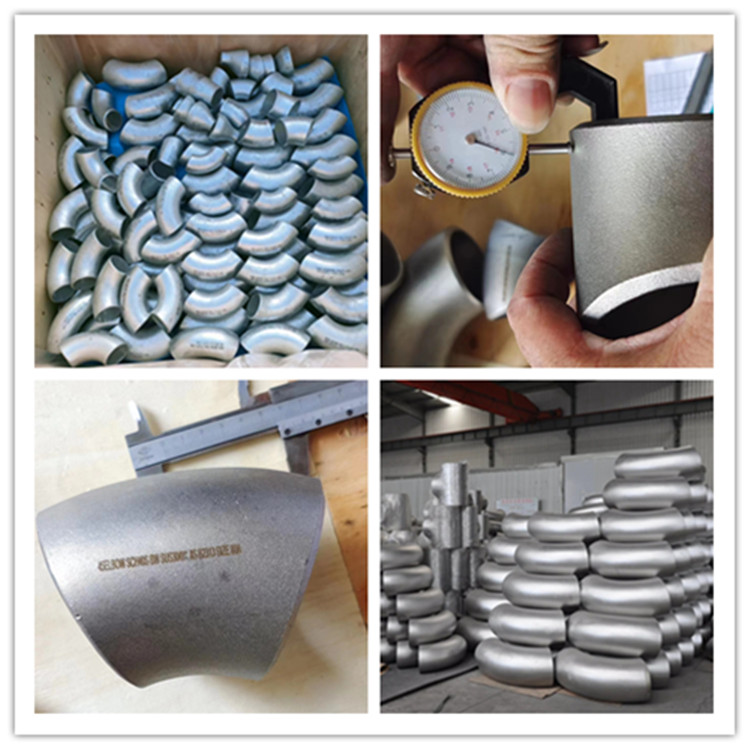 Equal Butt Welding Fittings EEMUA 146 C70600 CuNi 9010 ELBOW BW LR 45/90 Deg copper nickel Elbow for Pipe Lines Connect