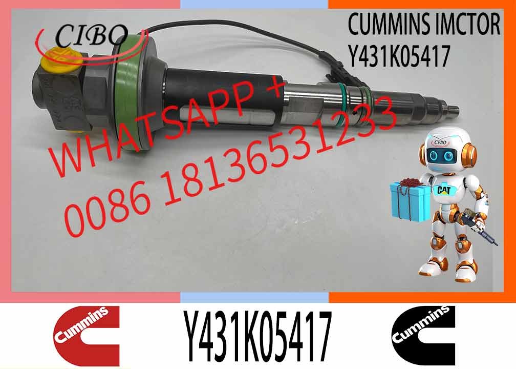 Diesel Fuel Injector 4928106 FOOBLOJ020 4089972 Y431K05417 For Cummins QSK19 QSK38 QSK50 QSK60 Engine