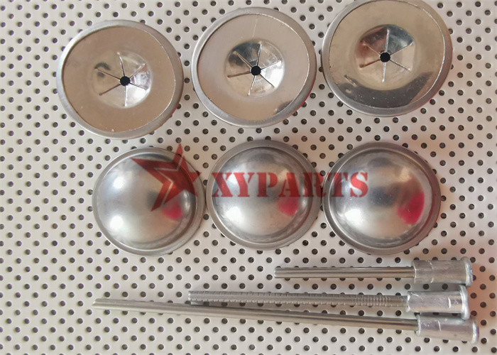 Ss304 Self Locking Dome Cap Washers Fix Insulation Weld Pins