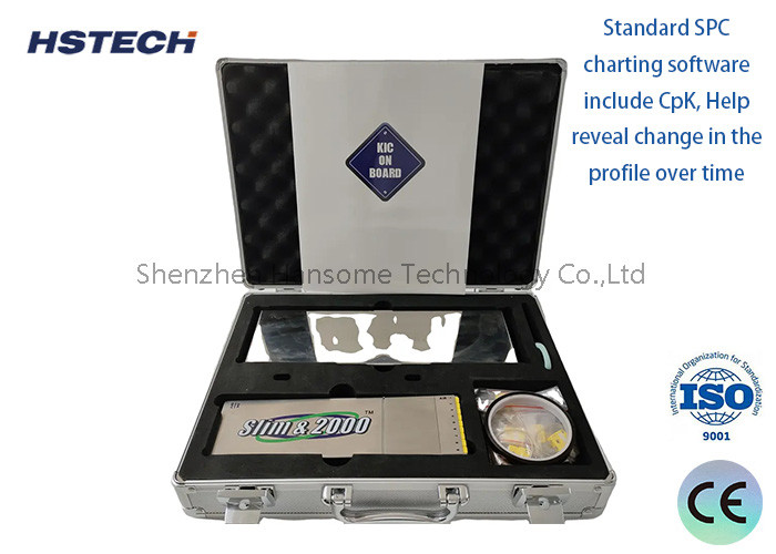 Brand New Standard Type K TC Connectors KIC 2000 Thermal Proflier With 9V Alkaline Battery
