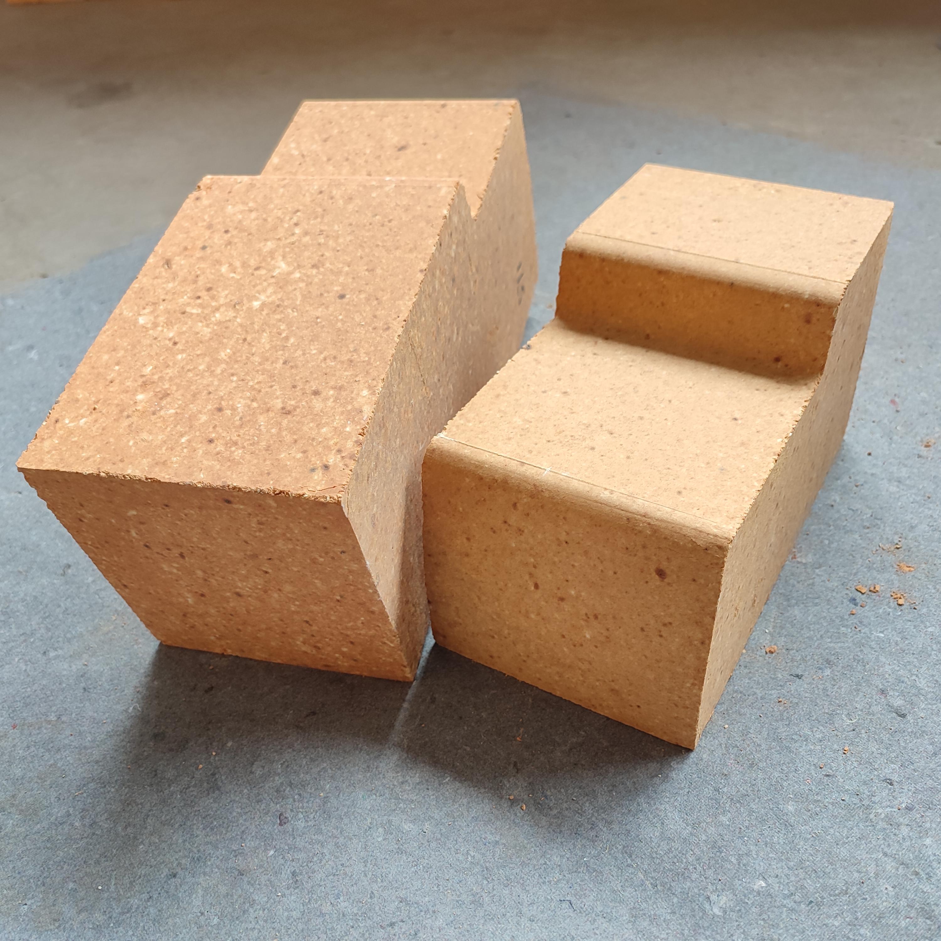 1250-1350 High Refractoriness Customized Checker Block Refractory Brick for Coke Oven