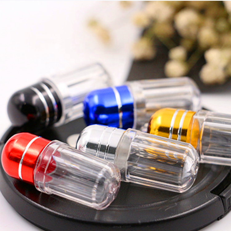 Polystyrene 2g Capacity Capsule Tube Eco Friendly