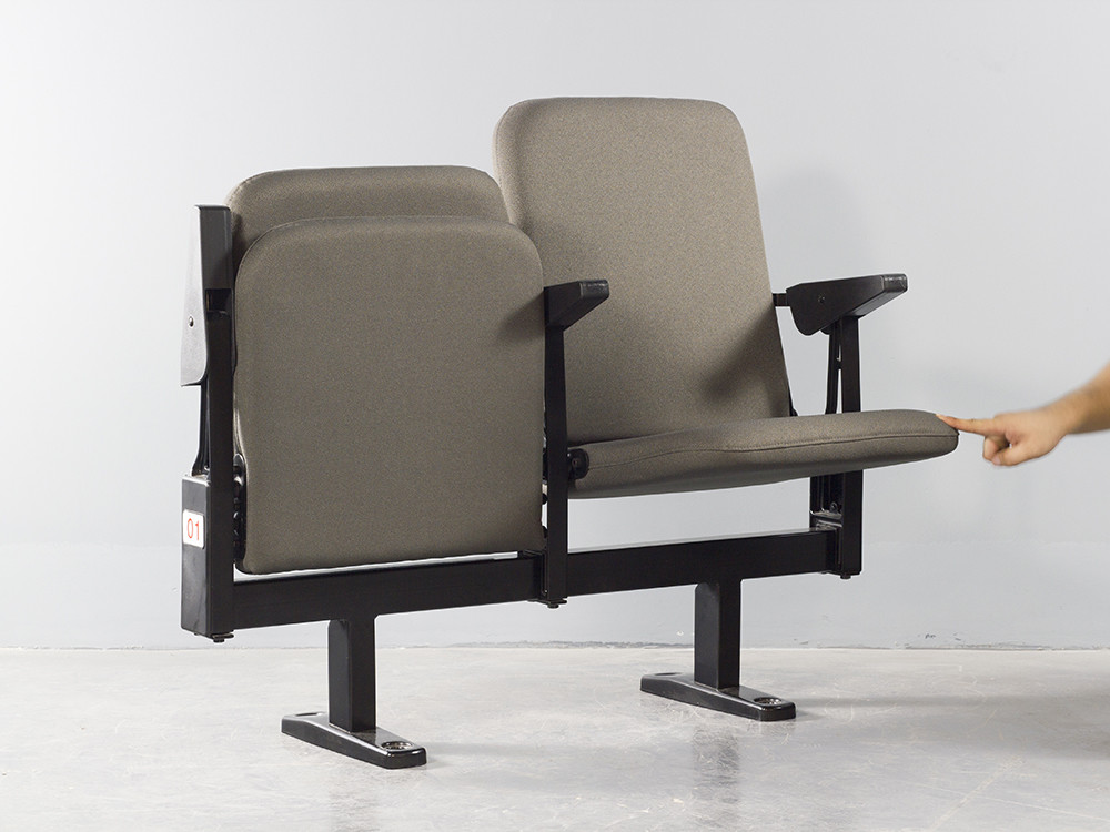 Folding Beam Mounted VIP Auditorium Seating With Armrest