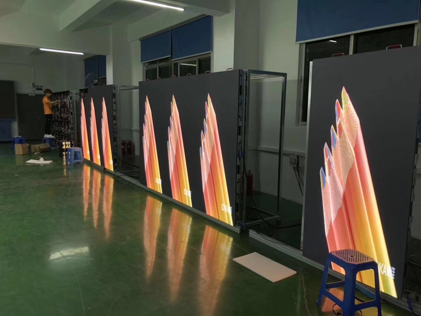 Text Photo Playable Indoor LED Video Screen 240mm*240mm With 2 Years Guarantee Shenzhen Factory