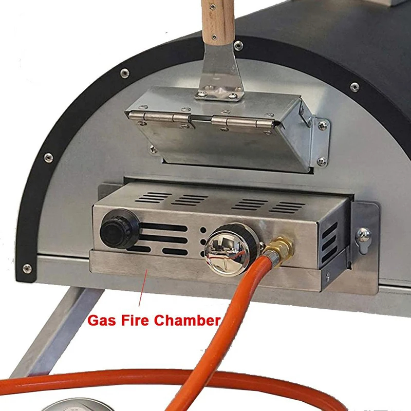 Multi Fuel Portable Countertop Grill with Single Oven and Temprature Control Function