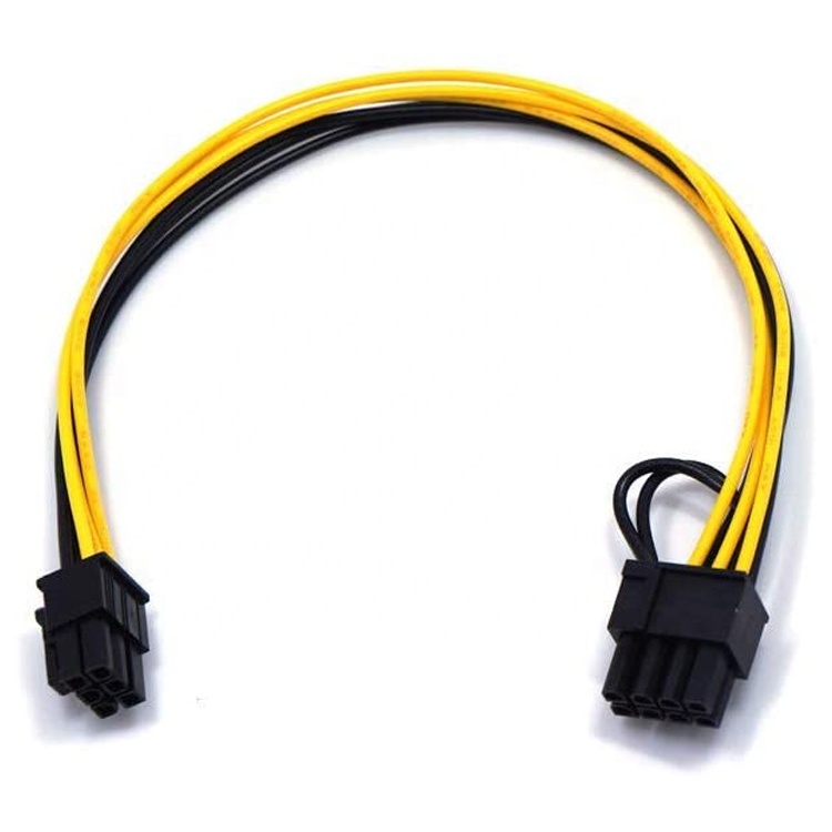 PCIE 6 Pin to 8 Pin GPU ATX Video Graphics Card PCIE PCI Express Power Cable