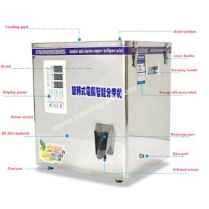 2-200g Herb Weighing and Filling Machine with Spiral Feeding