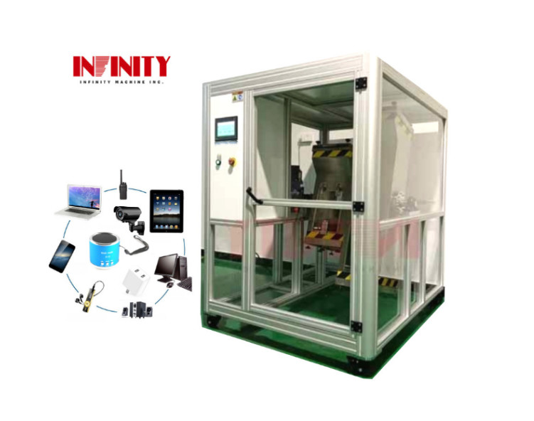 IEC 60068-2-32 Touch Panel Tumble Drop Impact Tester 1000mm 500mm Random