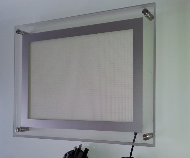 28.5W A0 RGB Sparkle 10mm Acrylic Light Box Sign