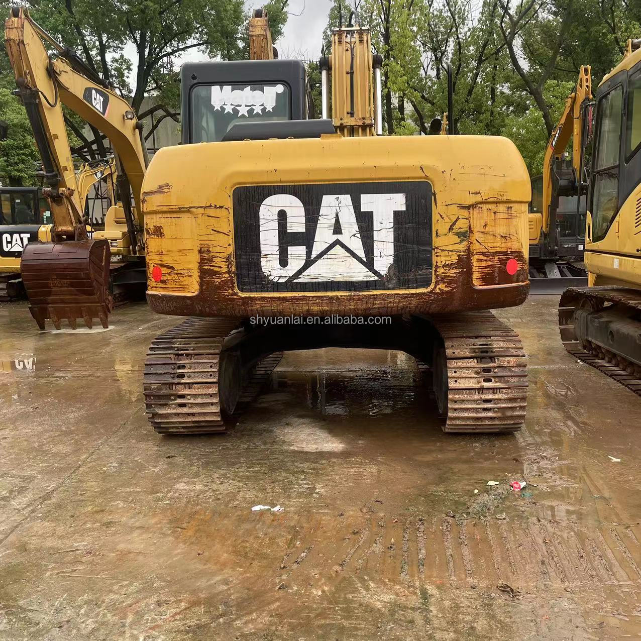 Used Second Hand Mini Heavy Duty Digger Excavator 313 With Original Hydraulic Valve