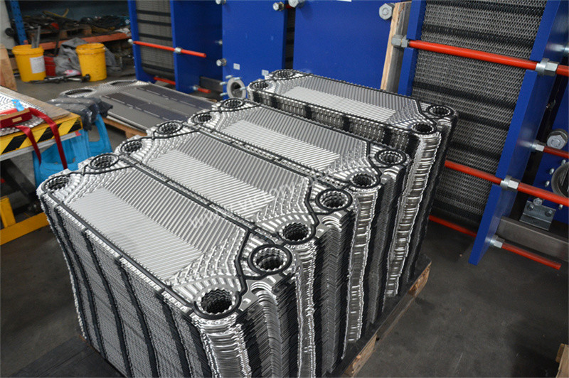 Industry GEA Heat Exchanger Plate Hastelloy Alloy / Nickel Material
