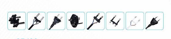 1.6kw European C7 2 Pin Crimping Machine For Flat 2 Cores Cable