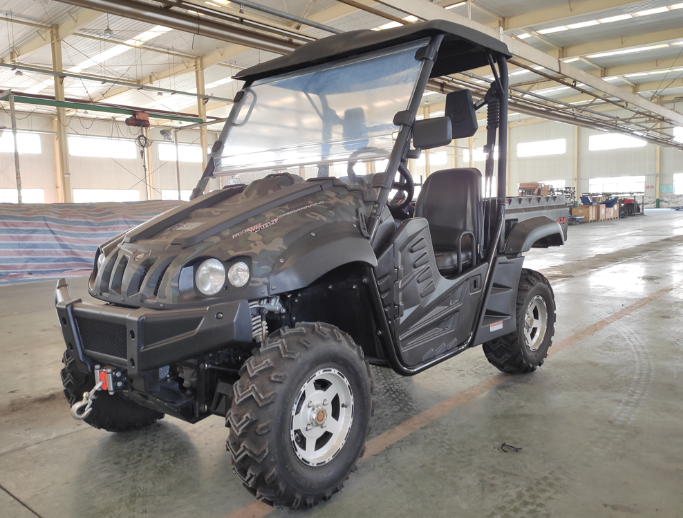 500cc UTV with Hisun Electric Injection Single Cylinder Water Cooled Engine and 2 Seats