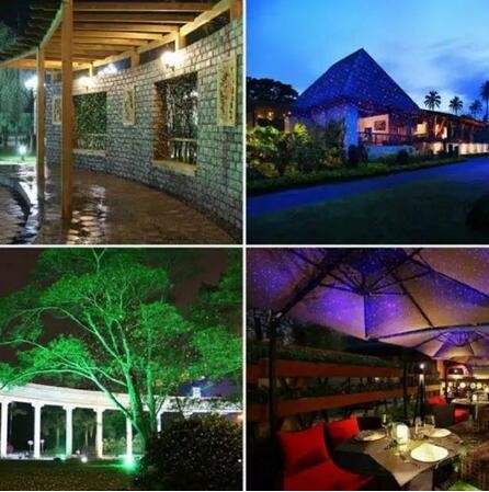 Waterproof Christmas R&G Laser LED Outdoor Projector Landscape Light for Garden Home Party Decoration