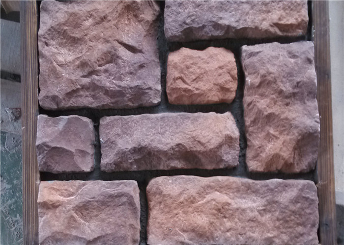 4000series Warm-Keeping Artificial Wall Stone For Outdoor Decoration With Color Customized