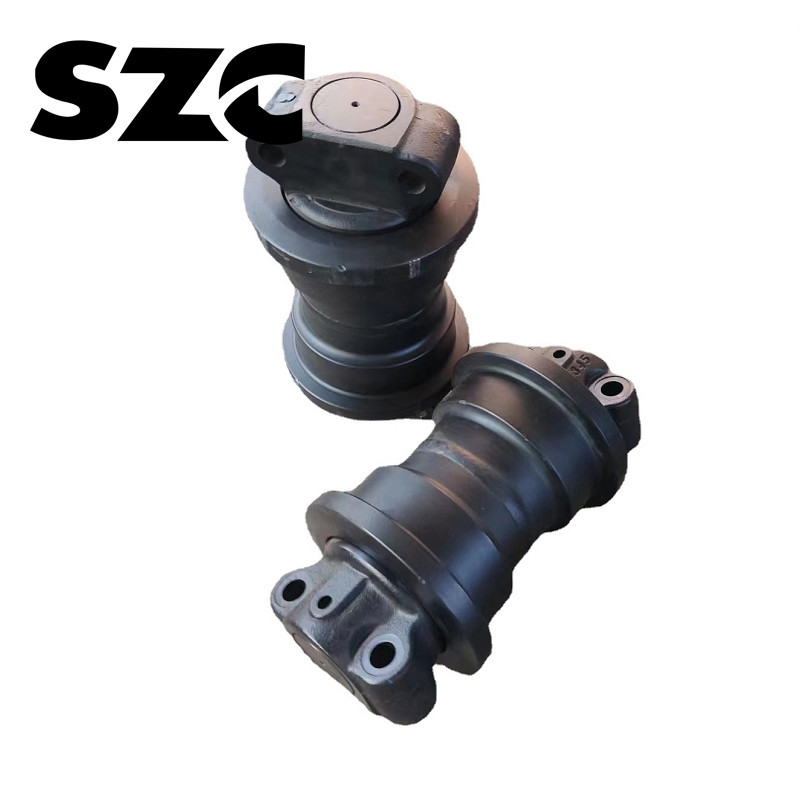 Single Double Edge PC60 Excavator Track Roller Digger Spare Parts