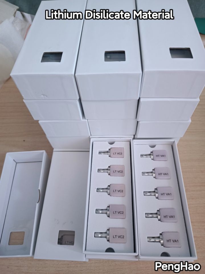 Dental Lithium Disilicate CAD/CAM Material (HT and LT)