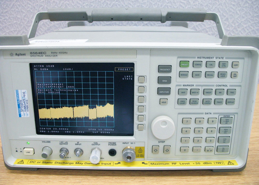 Practical Agilent 8564EC Spectrum Analyzer Keysight 9kHz-40GHz