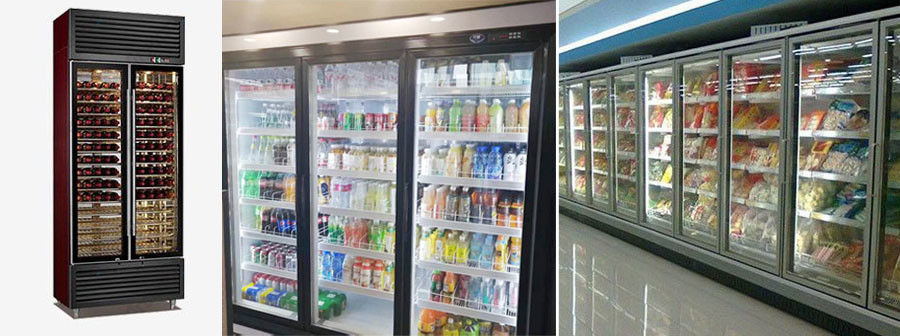 Freezer glass Application