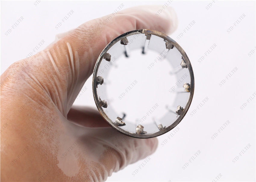 Round Multifunctional OD 245mm Wedge Screen Filter , Wedge Wire Strainer
