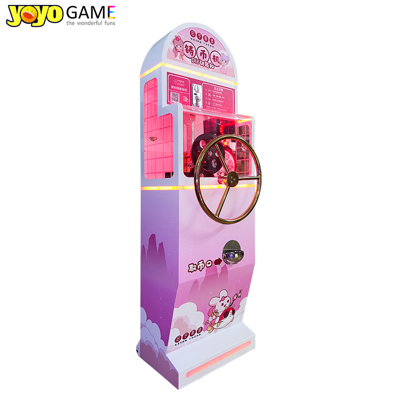 Factory Automatic electric Press pennies machine for museum OEM/OCM Souvenir Vending Machine