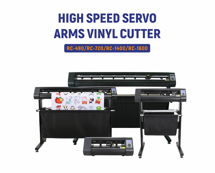 Self Adhesive Vinyl for RC-1600 Plotter 1550mm Cutting Width High 800g Cutter Pressure