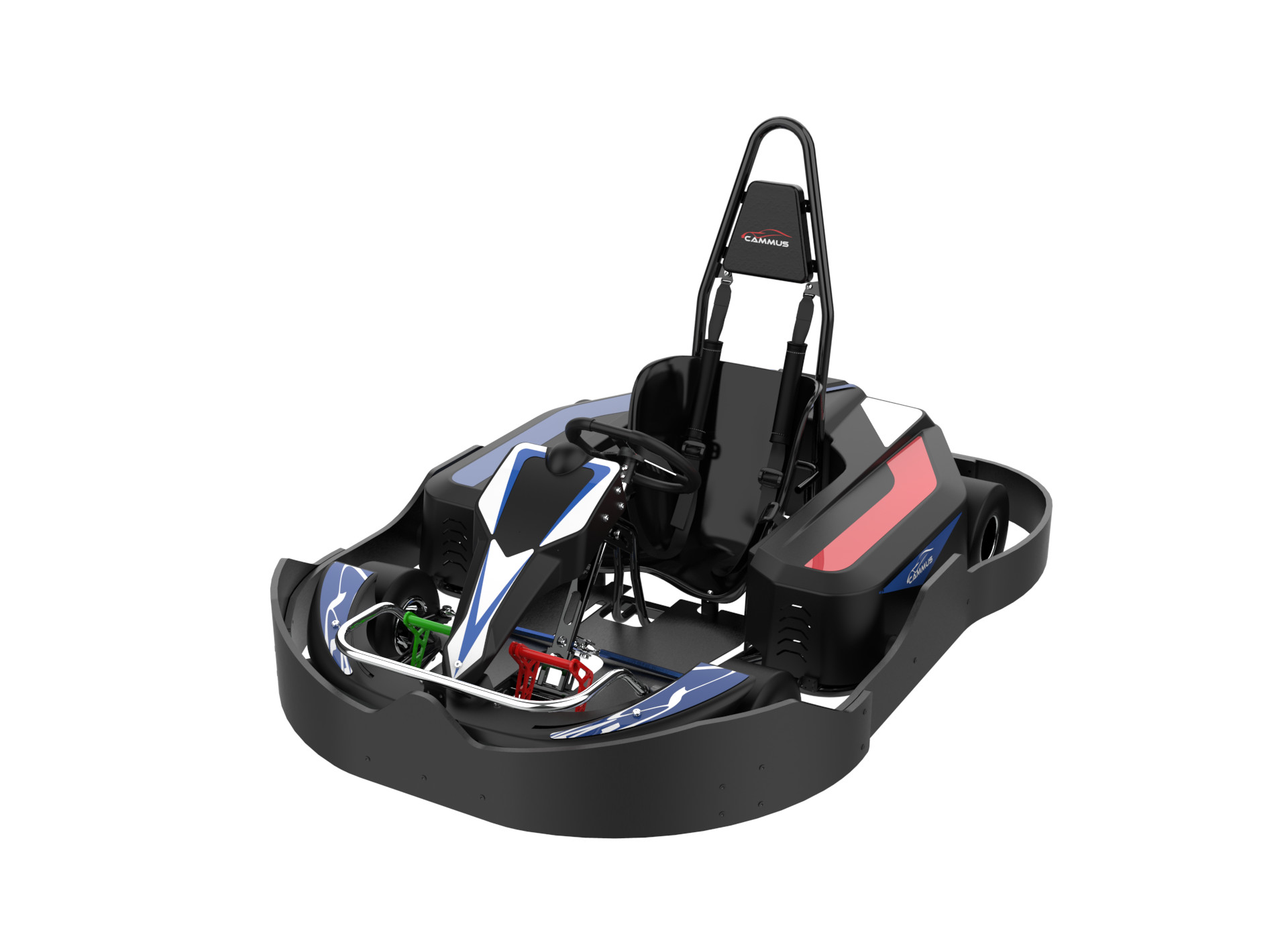 EVKART 690mm Wheelbase Mini Racing Go Kart For Kids 3H Running