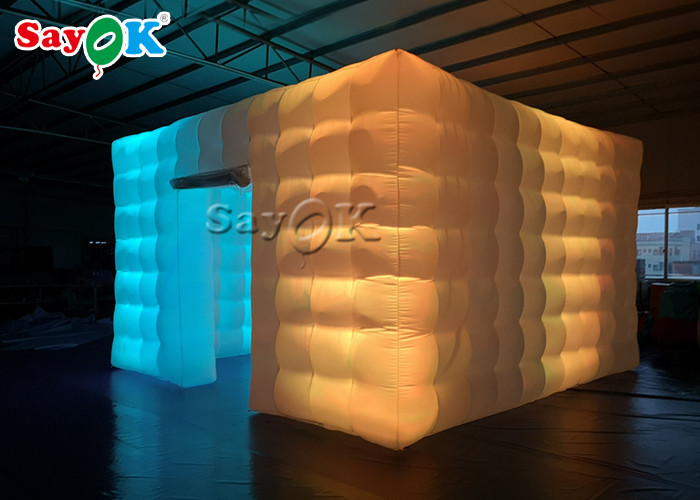 Huge Advertising And Wedding Inflatable White Cube Party Tent