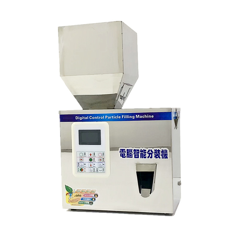 Tea Grain Coffee Powder Weigh Filling Machine Semi Automatic