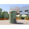 Buy cheap Vertical Harmless Treatment FRP Chemical Storage Tank Easy Installation 4000 from wholesalers