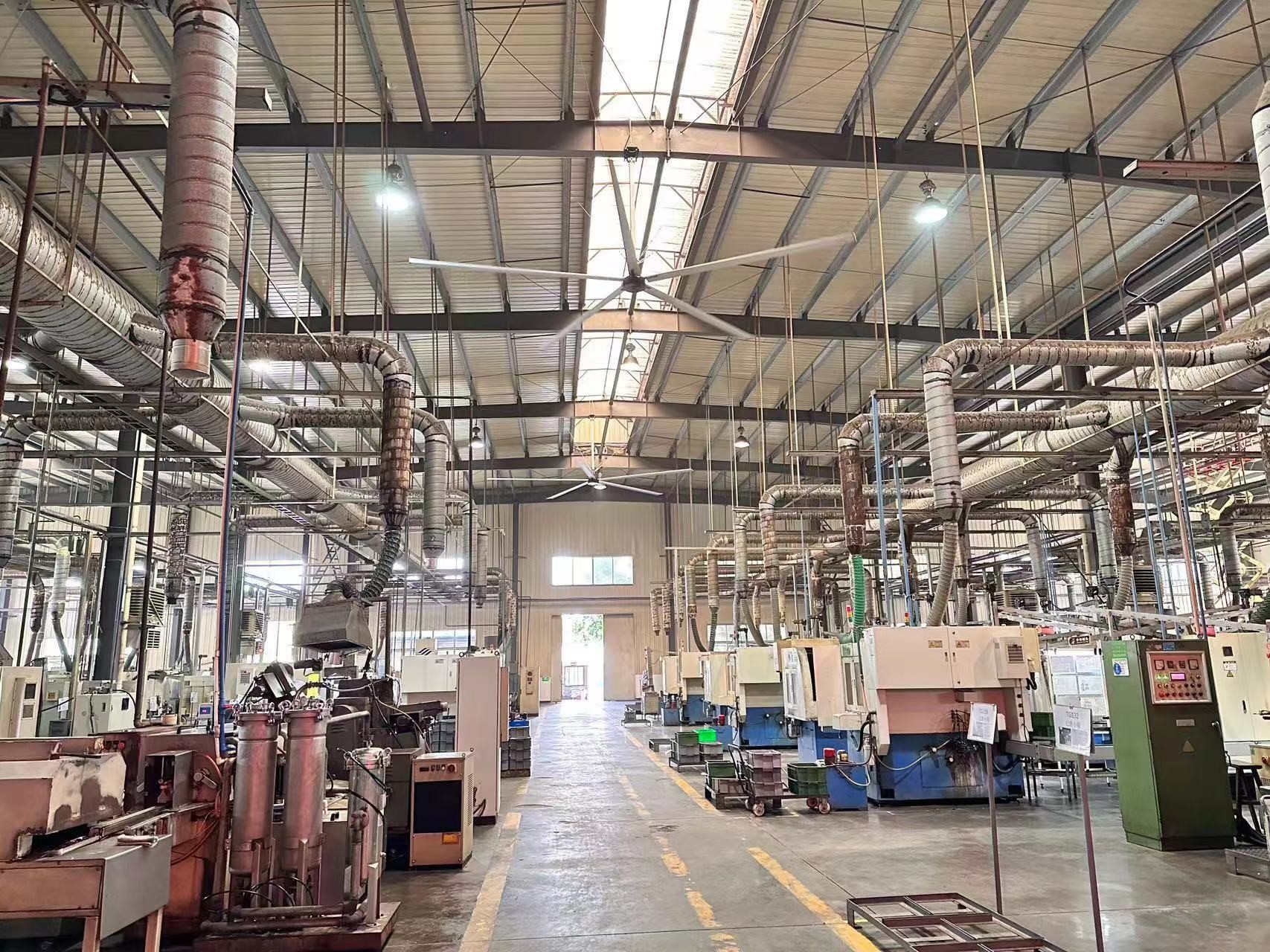 IP65 Rating Dustproof 7.3M PMSM Fans Giant Industrial Ceiling Fan Low Maintenance