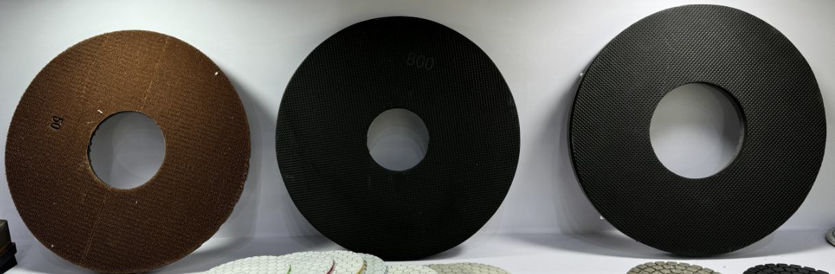High Glossiness Resin Bond Granite Polishing Disc For Granite Grinding D200mm D250mm